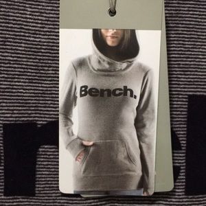 BENCH NWT L Ribbed Microfleece Sweatshirt Purple